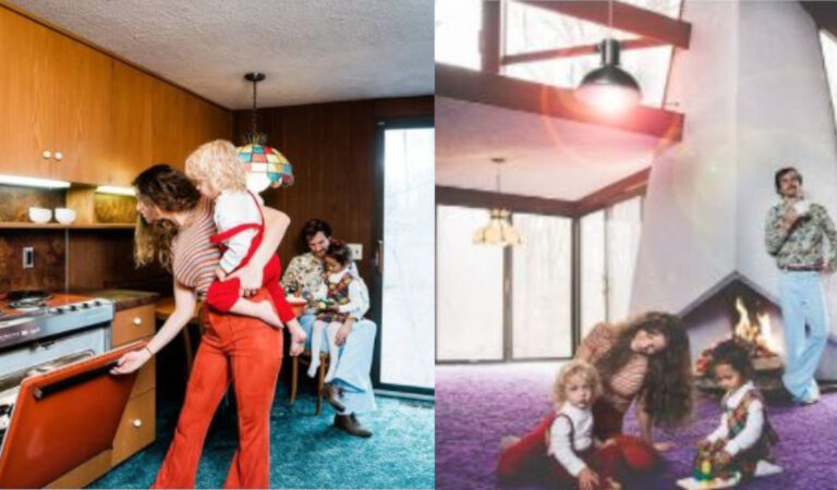 15 foto di una famiglia che vive come negli anni ’70