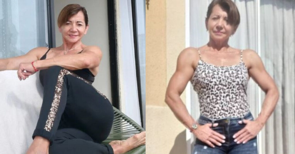 L’età non è un limite: nonna di 69 anni diventa una campionessa di bodybuilding ed è un grande esempio