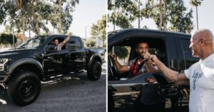 Dwayne Johnson ha regalato il suo camion personale a un fan devoto. Gliel’ha dato lui stesso