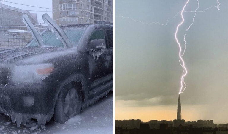 20 eventi meteorologici estremi catturati in Russia da un esperto del settore 20 eventi meteorologici estremi catturati in Russia da un esperto del settore