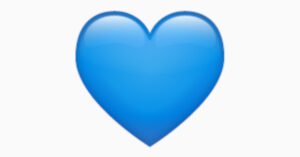 Emoji WhatsApp: cosa significa il cuore blu?