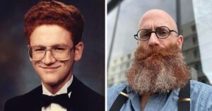 18 uomini prima e dopo aver deciso di lasciarsi crescere la barba
