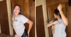 Terrore su Tiktok: una ragazza ha vissuto un momento agghiacciante mentre registrava una coreografia (VIDEO)