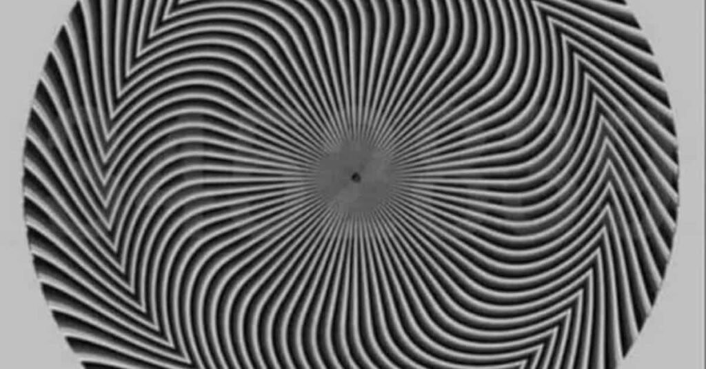 L’illusione ottica del vortice in bianco e nero è diventata virale. Voi che numero vedete?