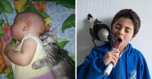 Bambini e animali: 13 foto tenerissime che vi caricheranno positivamente fino a fine giornata