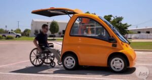 Kenguru, la prima auto elettrica creata appositamente per le persone con disabilità