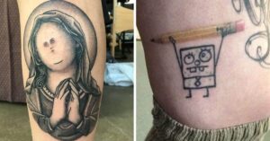 18 esempi di tatuaggi strani postati su questa pagina Instagram