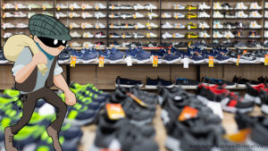 Ladri rubano 200 scarpe da ginnastica da un negozio, ma erano tutte dello stesso piede
