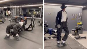 Akamz, il simpatico ‘tiktoker’ che imita Michael Jackson anche in palestra