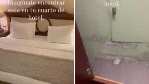 La terrificante scoperta di un ‘tiktoker’ nella sua camera d’albergo