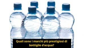 Secondo un recente sondaggio di Altroconsumo, quali sono i marchi più prestigiosi di bottiglie d’acqua