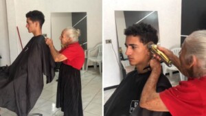 La nonna diventa VIRALE per aver eseguito incredibili tagli di CAPELLI: “ha talento”