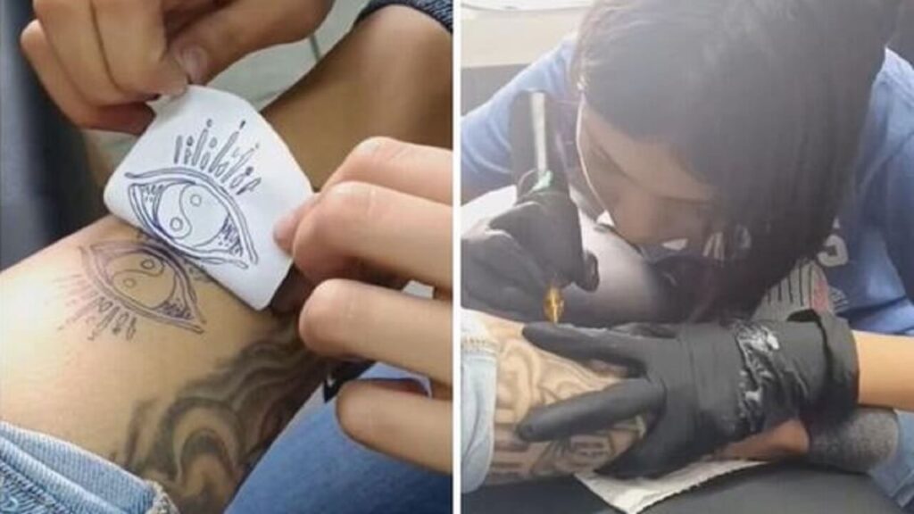 fa un tatuaggio