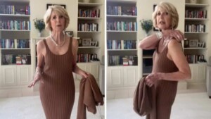 Subisce critiche online per aver indossato vestiti senza maniche a 76 anni (VIDEO)
