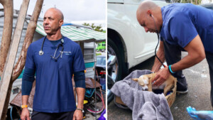 Un veterinario diventa l’eroe dell’anno curando senza alcun costo gli animali appartenenti ai senza tetto.
