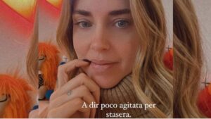 Le parole di Chiara Ferragni su Instagram, prima dell’ospitata da Fazio a Che tempo che fa “A dir poco agitata”