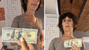 Le hanno lasciato una mancia di 100 dollari in albergo e il sorprendente motivo l’ha lasciata scioccata (VIDEO)