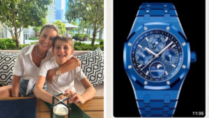 Il figlio voleva un orologio dal valore di oltre 520.000 euro e la madre decide di accontentarlo, acquistandolo.
